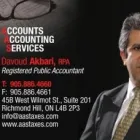 Business 1 image ACCOUNTS ACCOUNTING SERVICES Legal & Financial Services in Markham ON