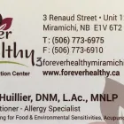 Entreprises 7 image FOREVER HEALTHY Massage Therapists dans Miramichi NB