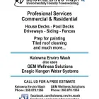 Business 3 image KELOWNA-ENVIRO-WASH Pressure Washing Services in Westbank BC