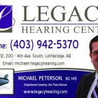 Entreprises 6 image LEGACY HEARING CENTRE Health & Medicine dans Lethbridge AB