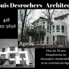 Entreprises 28 image LOUIS DESROCHERS ARCHITECTE - ARC & TYPES CONSULTANTS Business & Professional Services dans Québec QC