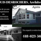 Entreprises 31 image LOUIS DESROCHERS ARCHITECTE - ARC & TYPES CONSULTANTS Business & Professional Services dans Québec QC