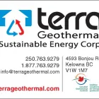 Business 2 image TERRA GEOTHERMAL SUSTAINABLE ENERGY Renewable Energy in Kelowna BC