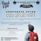 Entreprises 4 image WINDSOR SHUTTLE SERVICE travel & tourism dans Windsor ON
