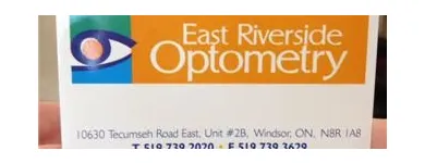 Entreprises 3 image EAST RIVERSIDE OPTOMETRY Ophthalmologists, Optometrists & Opticians dans Windsor ON