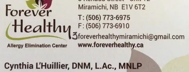 Entreprises 7 image FOREVER HEALTHY Massage Therapists dans Miramichi NB