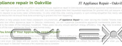 Entreprises 2 image JT APPLIANCE REPAIR Home Appliances Installation & Repair dans Oakville ON