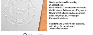 Entreprises 3 image MARKING EQUIPMENT AND ENGRAVING LTD. Signs, Banners & Display Systems dans Markham ON