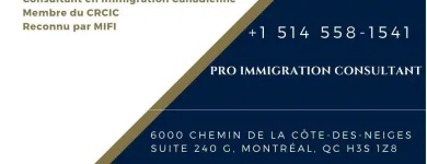Entreprises 2 image PRO IMMIGRATION CONSULTANT CANADA Legal & Financial Services dans Montréal QC