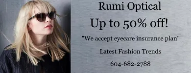 Entreprises 2 image RUMI OPTICAL LTD. Sunglasses & Accessories dans Vancouver BC