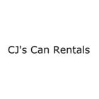 CJ'S CAN RENTALS