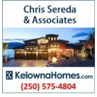 CHRIS SEREDA & ASSOCIATES KELOWNA HOMES