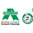 ACCLAIMED! HEATING, COOLING & FURNACE CLEANING