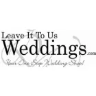 LEAVE IT TO US WEDDINGS